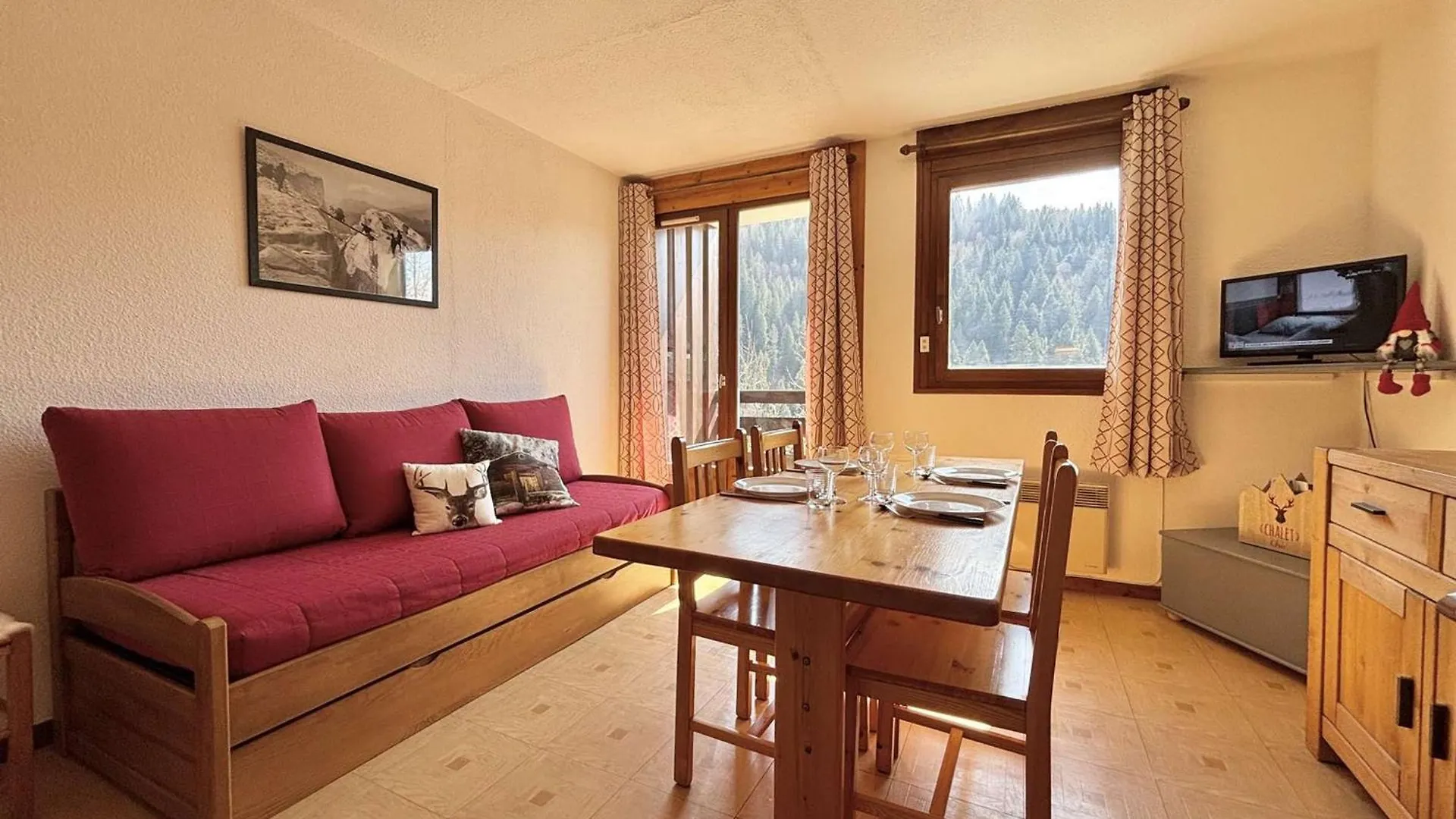 Studio Cosy A Notre-Dame-De-Bellecombe, Proche Des Pistes Et Commerces - 4 Pers, Balcon, Parking - Fr-1-595-25 0*, Notre-Dame-de-Bellecombe
